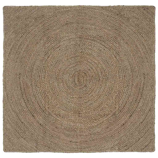 Alue matot Harmaa 160 x 160 cm Juutti