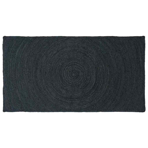 Alue matot Tummanharmaa 100 x 200 cm Juutti