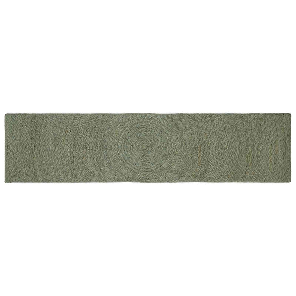 Alue matot Oliivinvihreä 60 x 200 cm Juutti