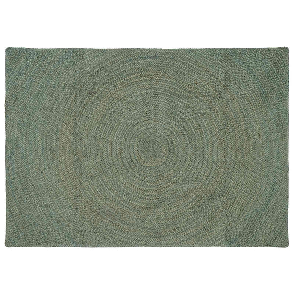 Alue matot Oliivinvihreä 140 x 200 cm Juutti