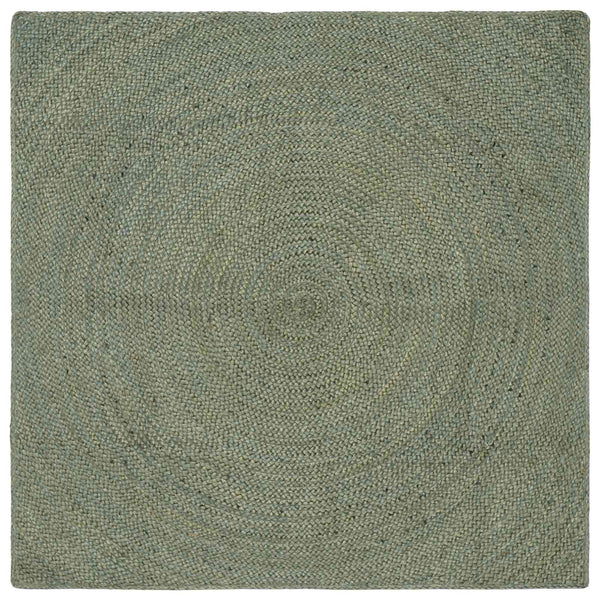 Alue matot Oliivinvihreä 160 x 160 cm Juutti