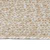 Alue Matto Luonnollinen ja valkoinen 80 x 250 cm Juutti