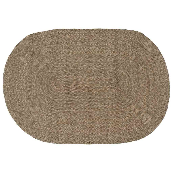 Alue matot Harmaa 100 x 152 cm Juutti