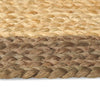 Alue Matto Harmaa ja luonnollinen 160 x 230 cm Juutti