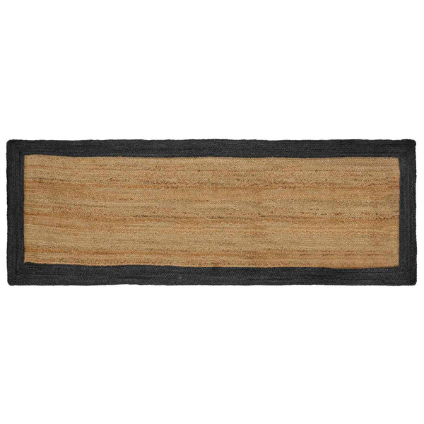 Alue Matto Tummanharmaa 80 x 250 cm Juutti