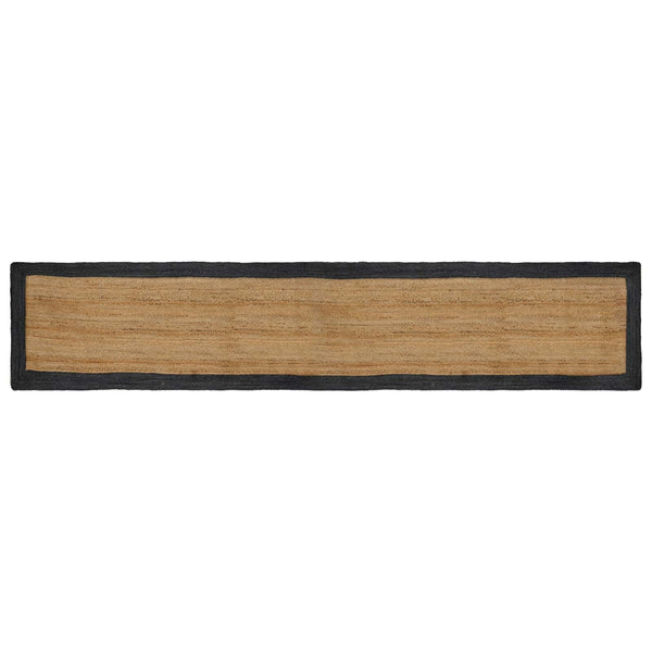 Alue Matto Tummanharmaa 80 x 400 cm Juutti