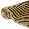 Alue Matto Luonnollinen ja musta 60 x 250 cm Juutti