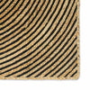 Alue Matto Luonnollinen ja musta 60 x 250 cm Juutti