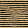 Alue Matto Luonnollinen ja musta 152 x 245 cm Juutti