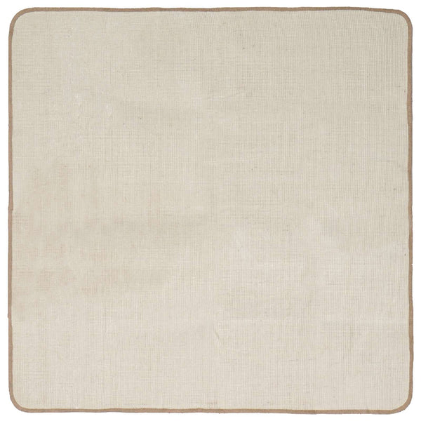 Alue Matto Vaaleanruskea 160 x 160 cm Juutti