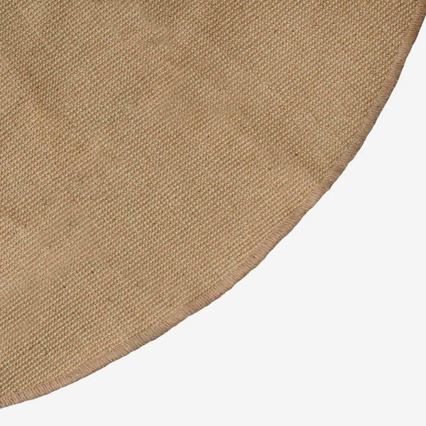 Alue matot Luonnollinen Ø 180 cm Juutti
