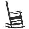 Musta keinutuoli Slauca 65x84x114cm (polyeteeni)