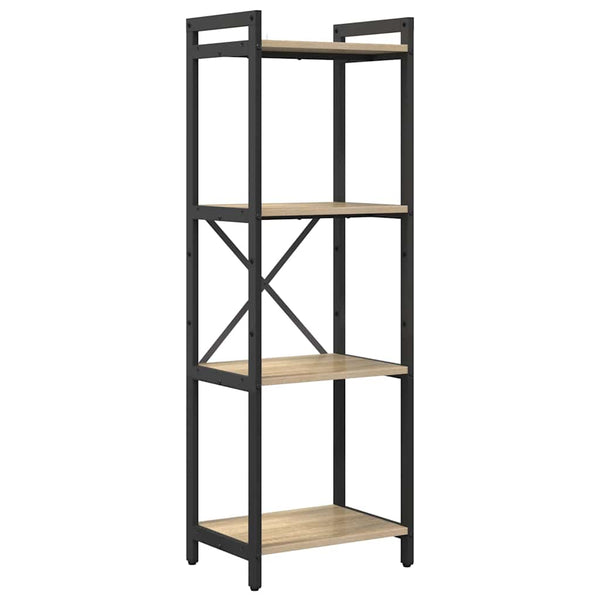 Kirjahylly 40 x 30 x 119 cm Tekninen puu Sonoman tammi