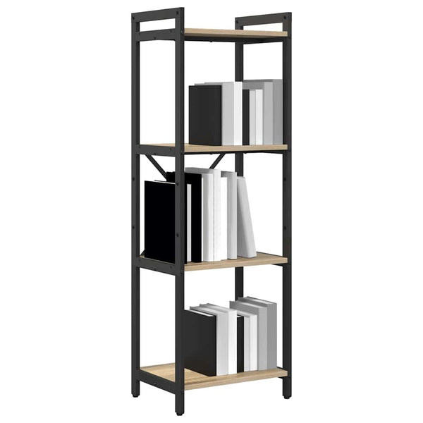 Kirjahylly 40 x 30 x 119 cm Tekninen puu Sonoman tammi