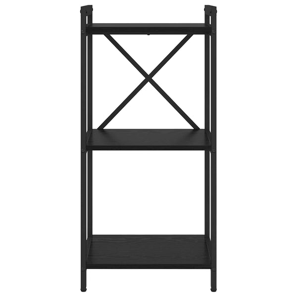 Kirjahylly 40 x 30 x 85 cm Tekninen puu Musta tammi.