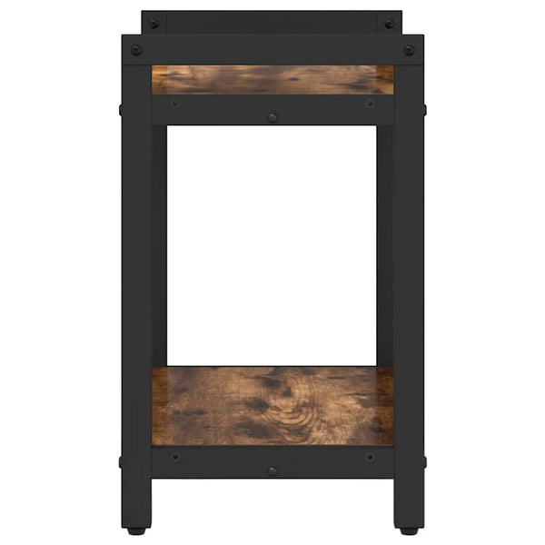 Kirjahylly 40 x 30 x 50 cm Tekninen puu Savupähkinä