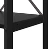 Kirjahylly 60 x 30 x 155 cm Tekninen puu Musta tammi.