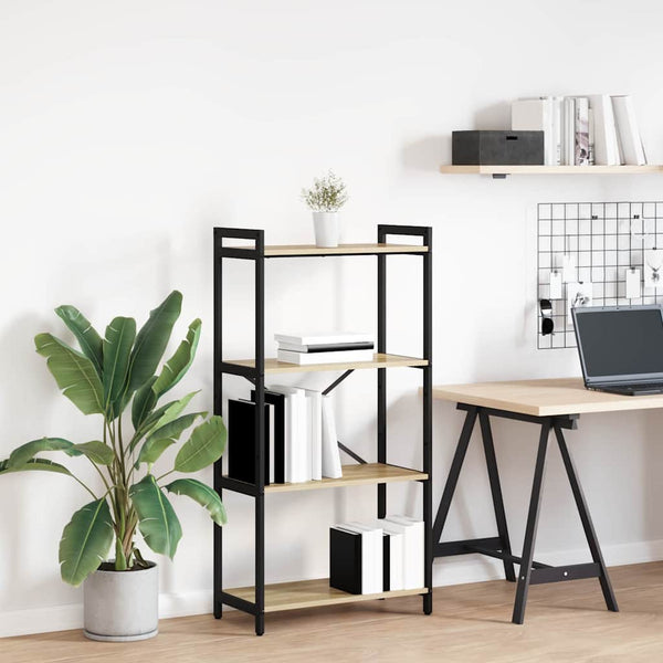 Kirjahylly 60 x 30 x 120 cm Tekninen puu Sonoman tammi