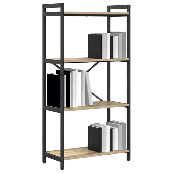 Kirjahylly 60 x 30 x 120 cm Tekninen puu Sonoman tammi
