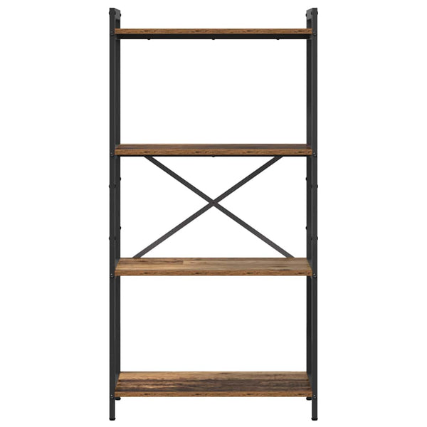 Kirjahylly 60 x 30 x 120 cm Tekninen puu Vanha puu