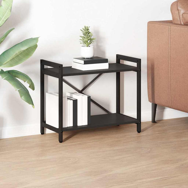 Kirjahylly 60 x 30 x 50 cm Tekninen puu Musta tammi.