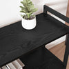 Kirjahylly 60 x 30 x 50 cm Tekninen puu Musta tammi.