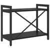 Kirjahylly 60 x 30 x 50 cm Tekninen puu Musta tammi.