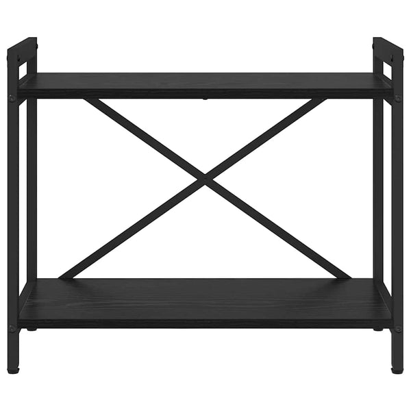 Kirjahylly 60 x 30 x 50 cm Tekninen puu Musta tammi.