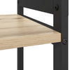 Kirjahylly 60 x 30 x 50 cm Tekninen puu Sonoman tammi
