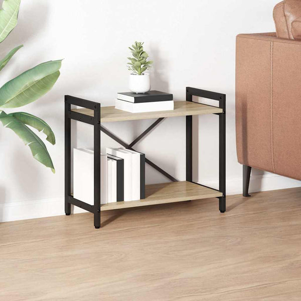 Kirjahylly 60 x 30 x 50 cm Tekninen puu Sonoman tammi