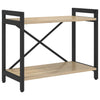 Kirjahylly 60 x 30 x 50 cm Tekninen puu Sonoman tammi