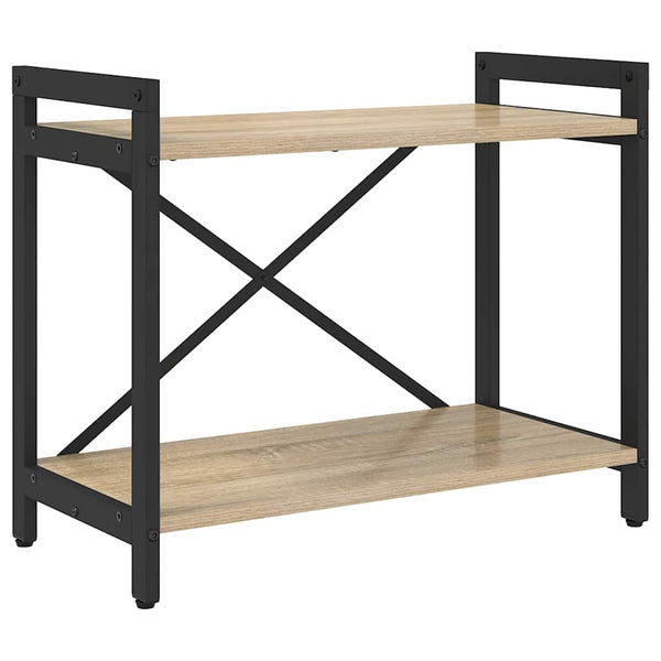 Kirjahylly 60 x 30 x 50 cm Tekninen puu Sonoman tammi