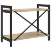 Kirjahylly 60 x 30 x 50 cm Tekninen puu Sonoman tammi