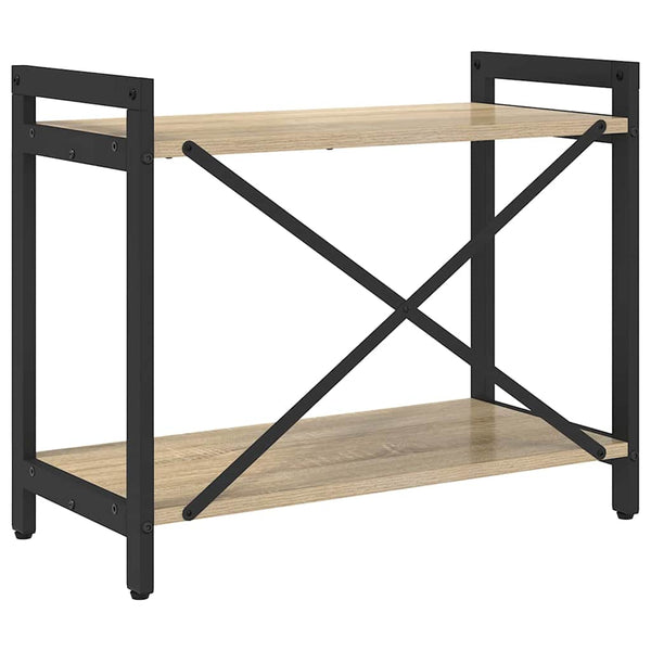 Kirjahylly 60 x 30 x 50 cm Tekninen puu Sonoman tammi