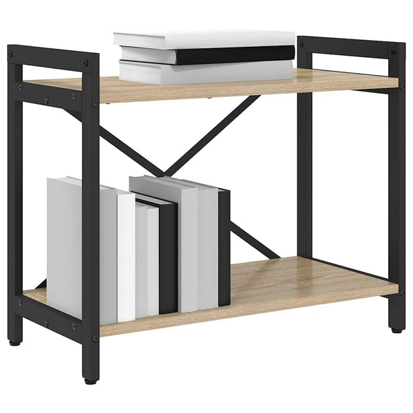 Kirjahylly 60 x 30 x 50 cm Tekninen puu Sonoman tammi