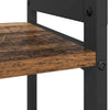 Kirjahylly 60 x 30 x 50 cm Tekninen puu Vanha puu