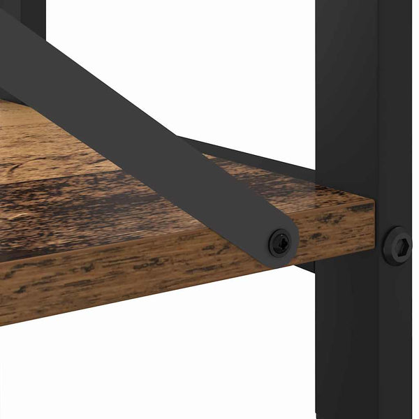 Kirjahylly 60 x 30 x 50 cm Tekninen puu Vanha puu