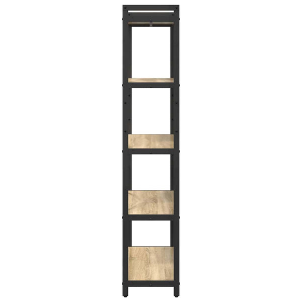 Kirjahylly 80 x 30 x 155 cm Tekninen puu Sonoman tammi