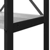 Kirjahylly 80 x 30 x 155 cm Tekninen puu Harmaa sonoma