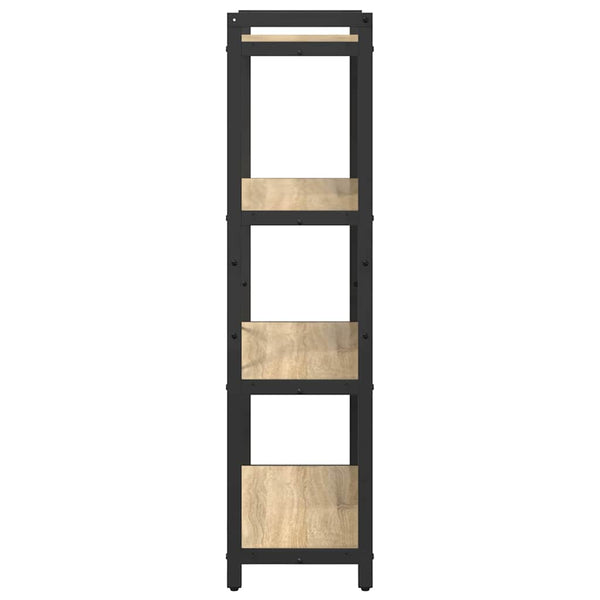 Kirjahylly 80 x 30 x 120 cm Tekninen puu Sonoman tammi