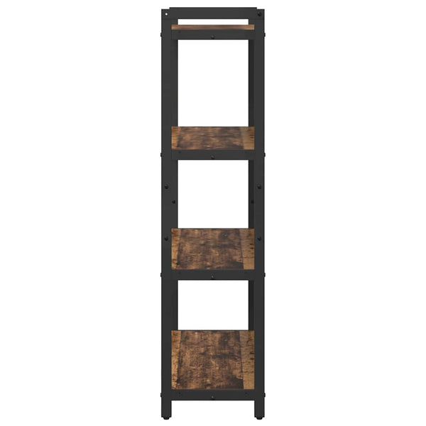 Kirjahylly 80 x 30 x 120 cm Tekninen puu Vanha puu