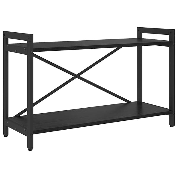 Kirjahylly 80 x 30 x 50 cm Tekninen puu Musta tammi.