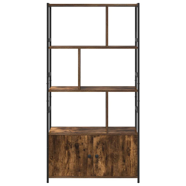Kirjahylly 80 x 30 x 155,5 cm Tekninen puu Savupähkinä