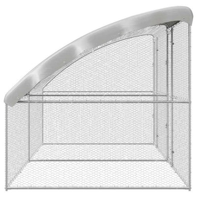 Hopea kanahäkki Alexandrel 400x200x198.5cm (galvanoitu teräs)