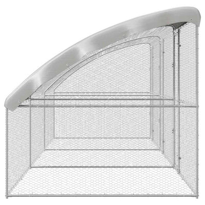 Hopea kanahäkki Sauciuc 600x200x198.5cm (galvanoitu teräs)