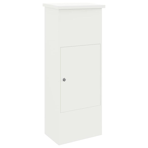 Pakettipostilaatikko Valkoinen 44,5 x 29 x 110,5 cm Teräs