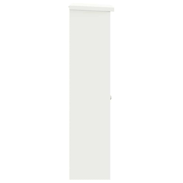 Pakettipostilaatikko Valkoinen 44,5 x 29 x 110,5 cm Teräs