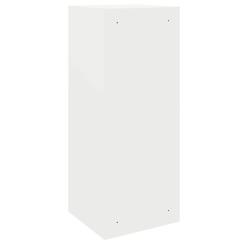 Pakettipostilaatikko ovella valkoinen 41 x 38 x 103 cm Teräs
