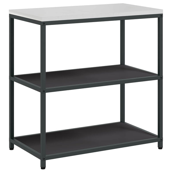 Keittiön hyllyyksikkö HATTEM Musta 90 x 50 x 92 cm Teräs