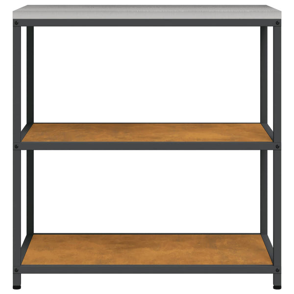 Keittiön hyllyyksikkö HATTEM Ruosteinen 90 x 50 x 92 cm Teräs